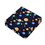 Constellations And Planets Pattern Print Outdoor Seat Cushion Cover