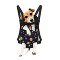 Constellations And Planets Pattern Print Pet Carrier Backpack