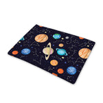 Constellations And Planets Pattern Print Pet Cooling Mat Cover