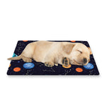 Constellations And Planets Pattern Print Pet Cooling Mat Cover