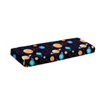 Constellations And Planets Pattern Print Piano Keyboard Cover