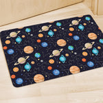 Constellations And Planets Pattern Print Polyester Doormat
