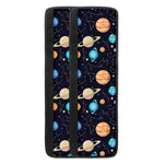 Constellations And Planets Pattern Print Refrigerator Handle Covers
