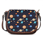 Constellations And Planets Pattern Print Saddle Bag