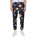 Constellations And Planets Pattern Print Joggers