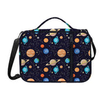 Constellations And Planets Pattern Print Shoulder Strap Bible Bag