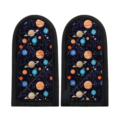 Constellations And Planets Pattern Print Skillet Handle Cover