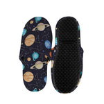 Constellations And Planets Pattern Print Slippers