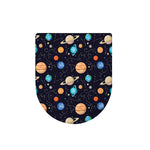 Constellations And Planets Pattern Print Toilet Lid Cover