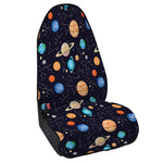 Constellations And Planets Pattern Print Waterproof Car Seat Cover