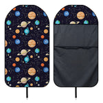 Constellations And Planets Pattern Print Waterproof Car Seat Cover