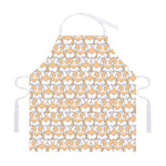 Corgi Butt Pattern Print Adjustable Apron