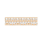 Corgi Butt Pattern Print Bed Runner