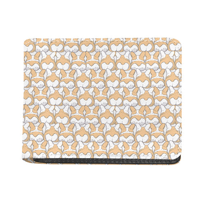Corgi Butt Pattern Print Bifold Wallet