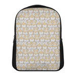 Corgi Butt Pattern Print Casual Backpack