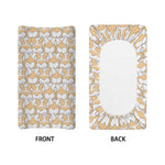 Corgi Butt Pattern Print Changing Pad Cover