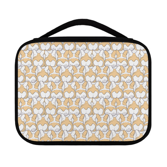 Corgi Butt Pattern Print Classic Bible Case