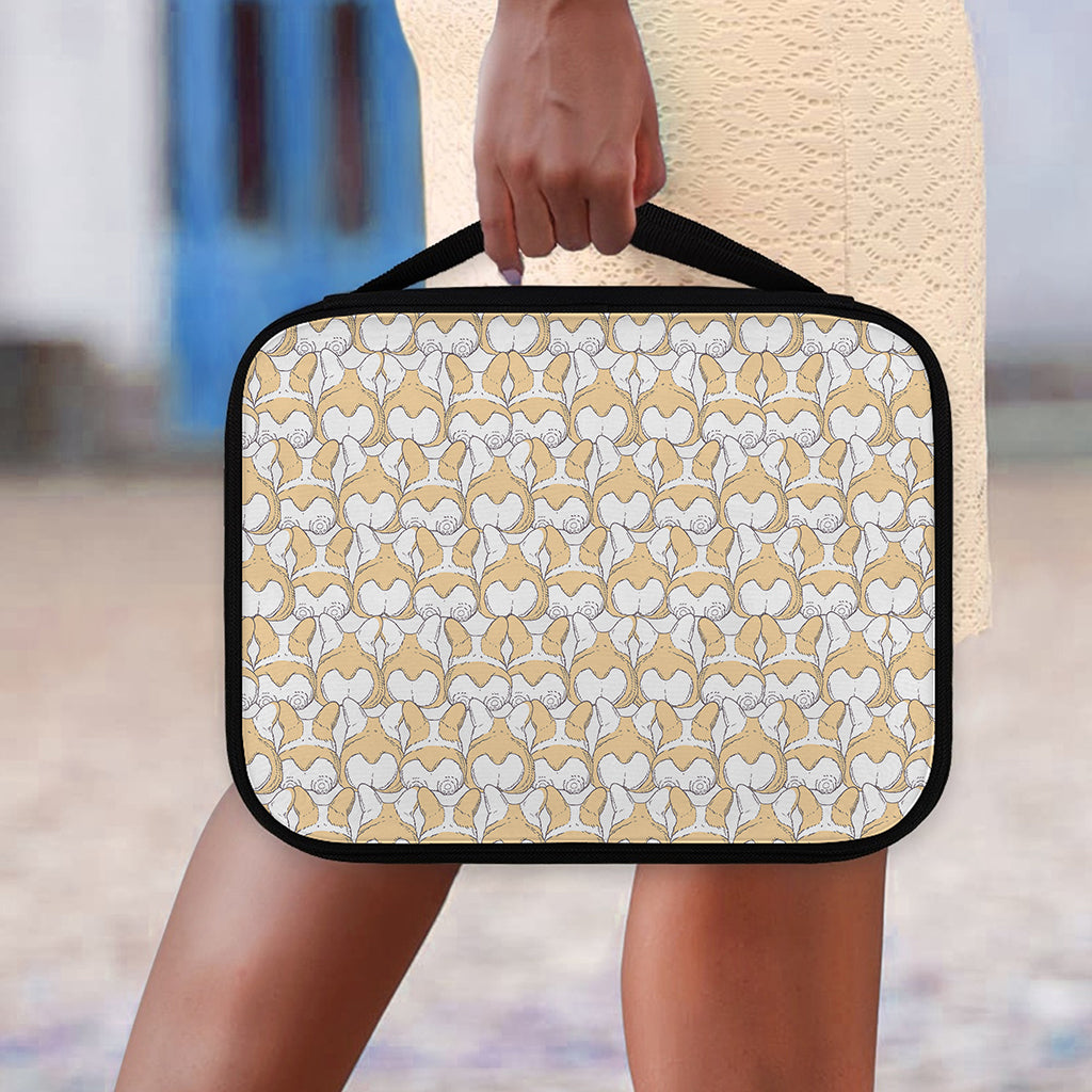 Corgi Butt Pattern Print Classic Bible Case