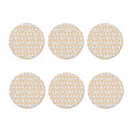 Corgi Butt Pattern Print Coaster Set