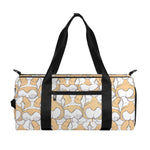 Corgi Butt Pattern Print Gym Bag