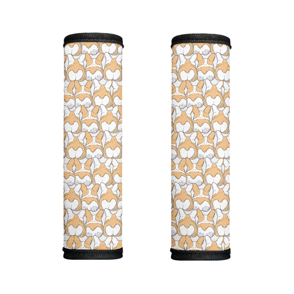 Corgi Butt Pattern Print Handle Covers