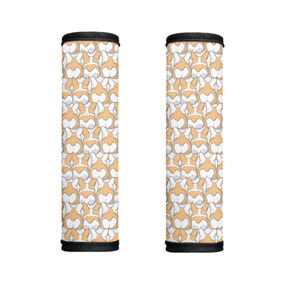 Corgi Butt Pattern Print Handle Covers