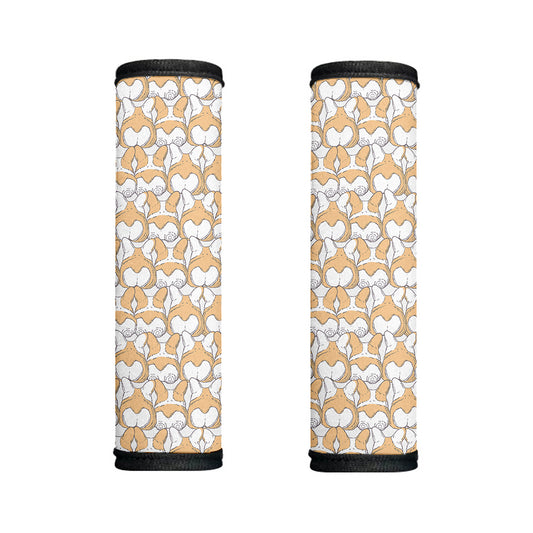 Corgi Butt Pattern Print Handle Covers