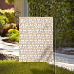 Corgi Butt Pattern Print House Flag