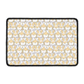 Corgi Butt Pattern Print Kitchen Mat
