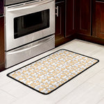 Corgi Butt Pattern Print Kitchen Mat