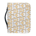 Corgi Butt Pattern Print Leather Bible Cover
