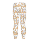 Corgi Butt Pattern Print Men's leggings