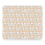 Corgi Butt Pattern Print Mouse Pad