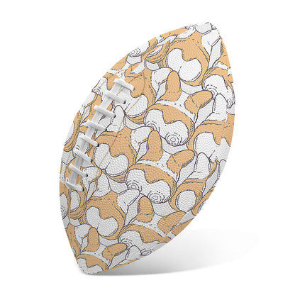 Corgi Butt Pattern Print Rugby Ball