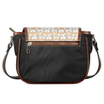 Corgi Butt Pattern Print Saddle Bag