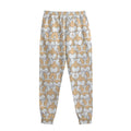 Corgi Butt Pattern Print Sweatpants