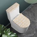 Corgi Butt Pattern Print Toilet Lid And Tank Cover Set