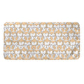 Corgi Butt Pattern Print Towel
