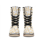Corgi Butt Pattern Print Winter Boots