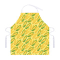 Corn Cob Pattern Print Adjustable Apron