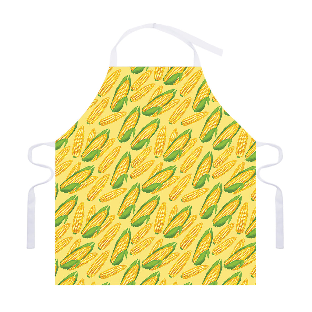 Corn Cob Pattern Print Adjustable Apron