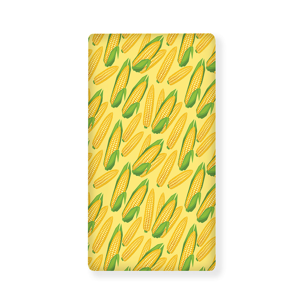 Corn Cob Pattern Print Baby Crib Sheet