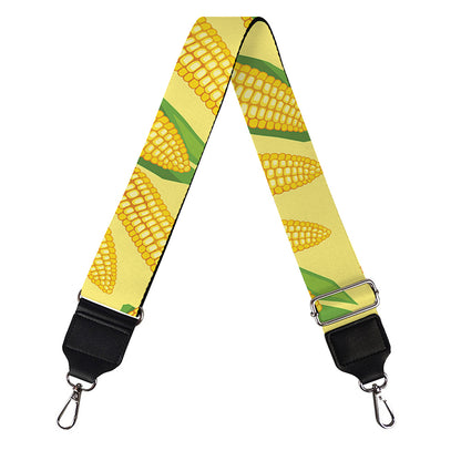 Corn Cob Pattern Print Bag Strap