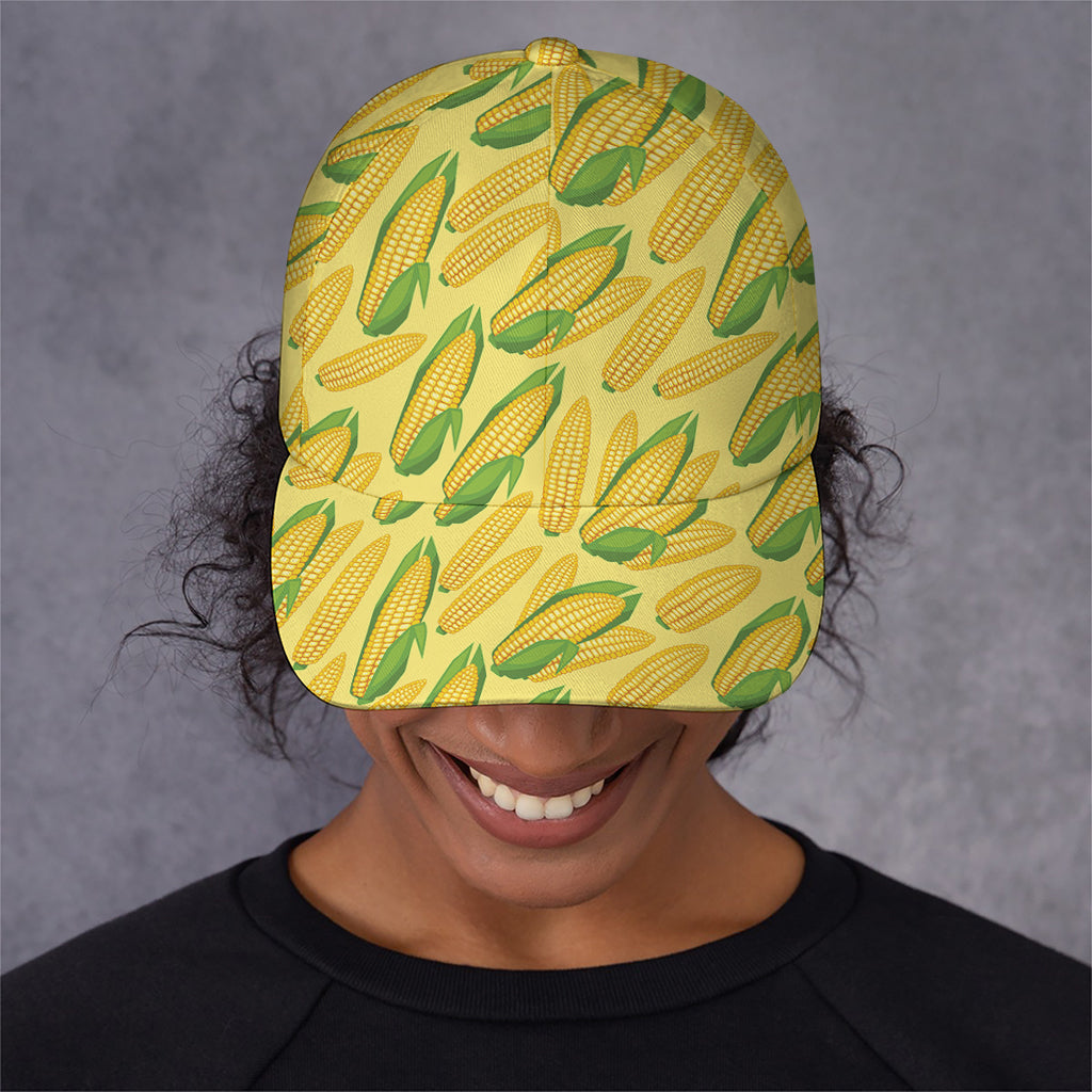 Corn Cob Pattern Print Baseball Cap
