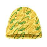 Corn Cob Pattern Print Beanie