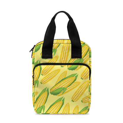 Corn Cob Pattern Print Bible Tote Bag