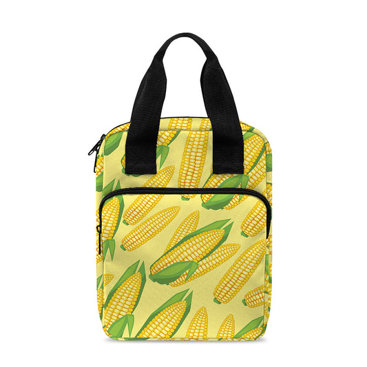 Corn Cob Pattern Print Bible Tote Bag