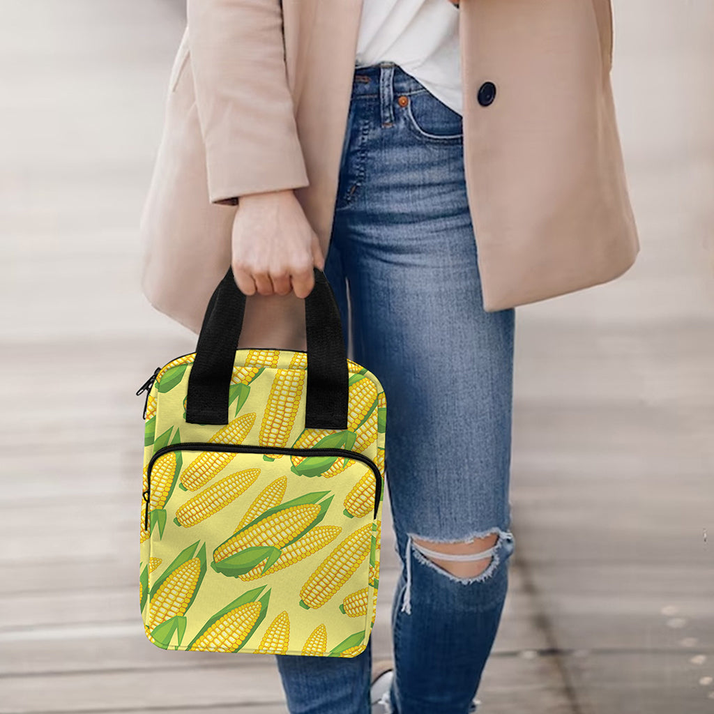 Corn Cob Pattern Print Bible Tote Bag