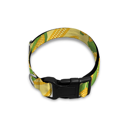 Corn Cob Pattern Print Dog Collar