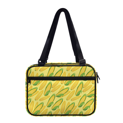Corn Cob Pattern Print Double Strap Bible Bag